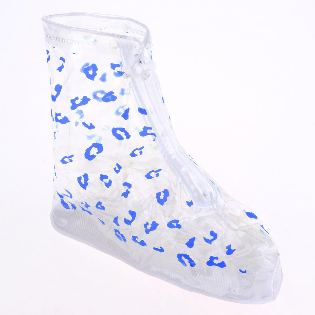 Reusable Rain Snow Waterproof Shoe Covers Boots Overshoes Galoshes