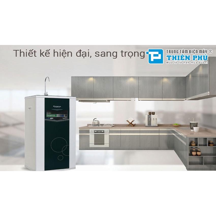 Giảm 40% Máy lọc nước RO 7 lõi KG07G4 vỏ tủ VTU màu xanh