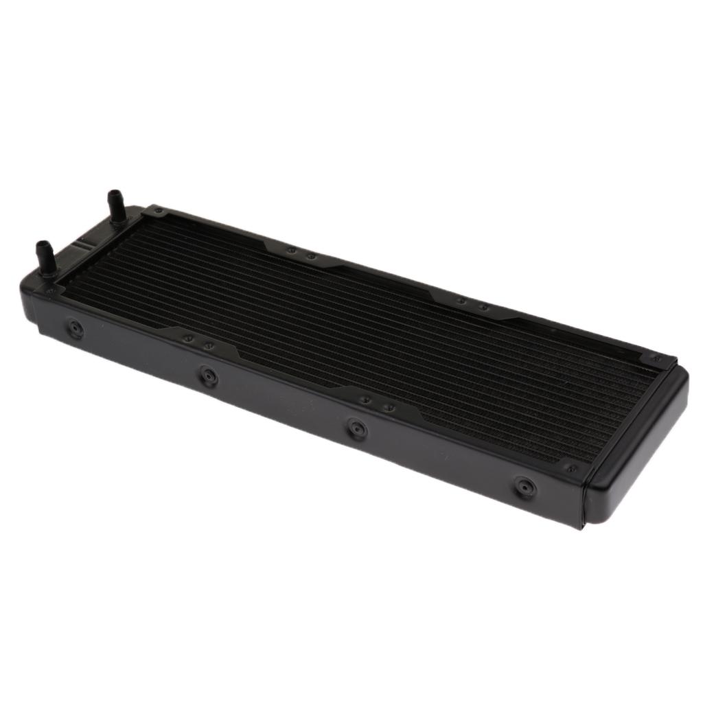 360 Mm 18 Ống Tản Nhiệt Nước Làm Mát Bằng Nước Hàng Lỗ Thoát Nhiệt Cho Laptop