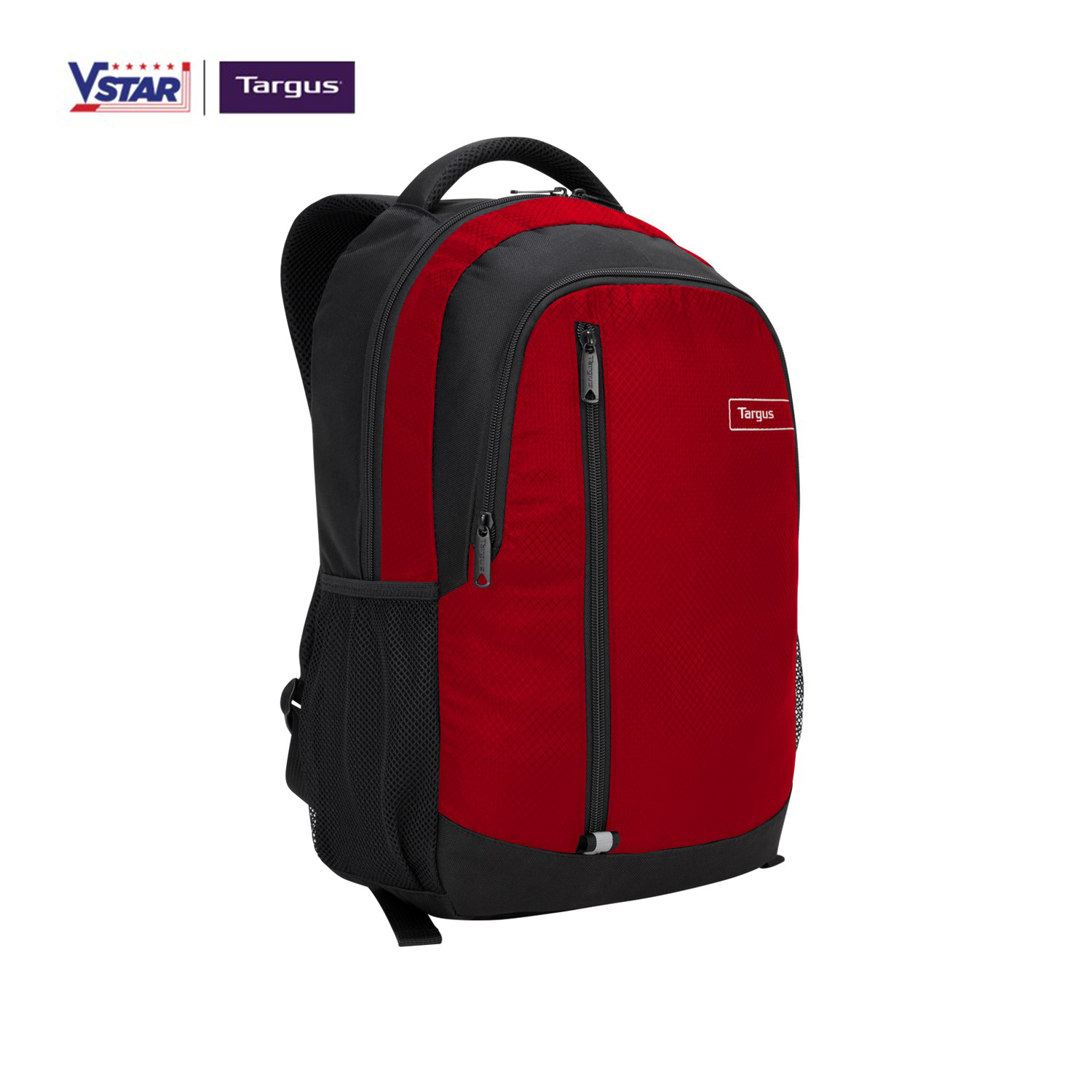 Balo Laptop Targus 15.6 inch Sport Backpack (Red) - Hàng chính hãng