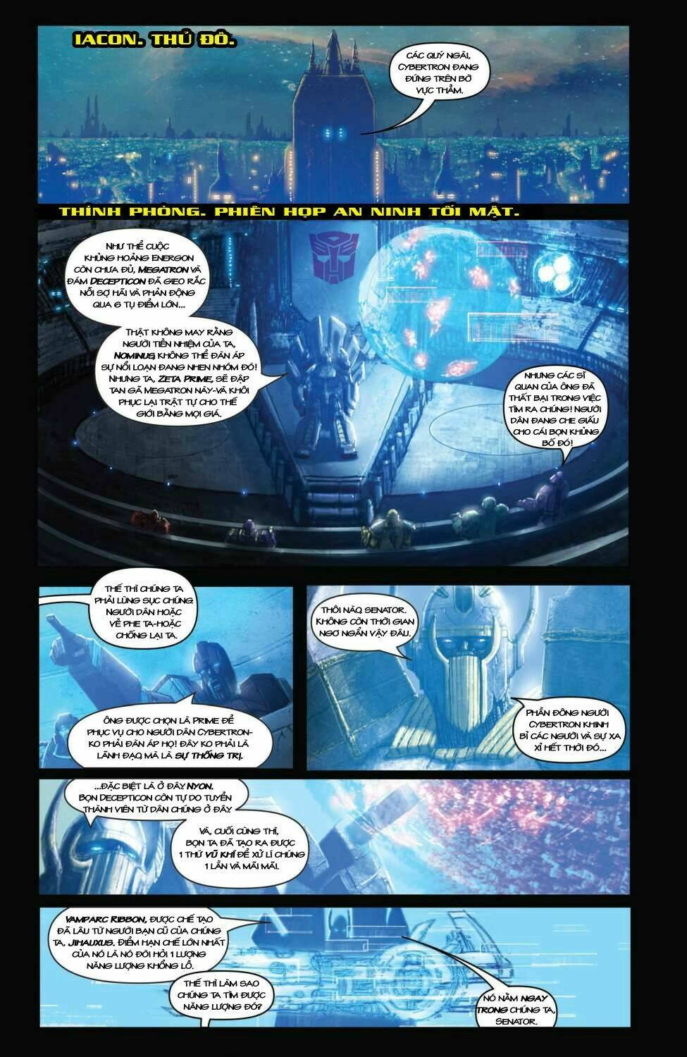 the tranformers - autocracy chapter 2 4