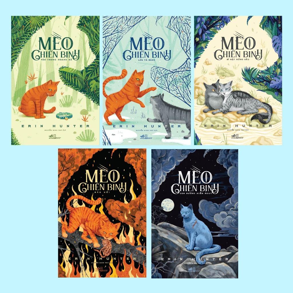 Series Mèo chiến binh (Tập 1-2-3-4-5) (Erin Hunter) - Bản Quyền