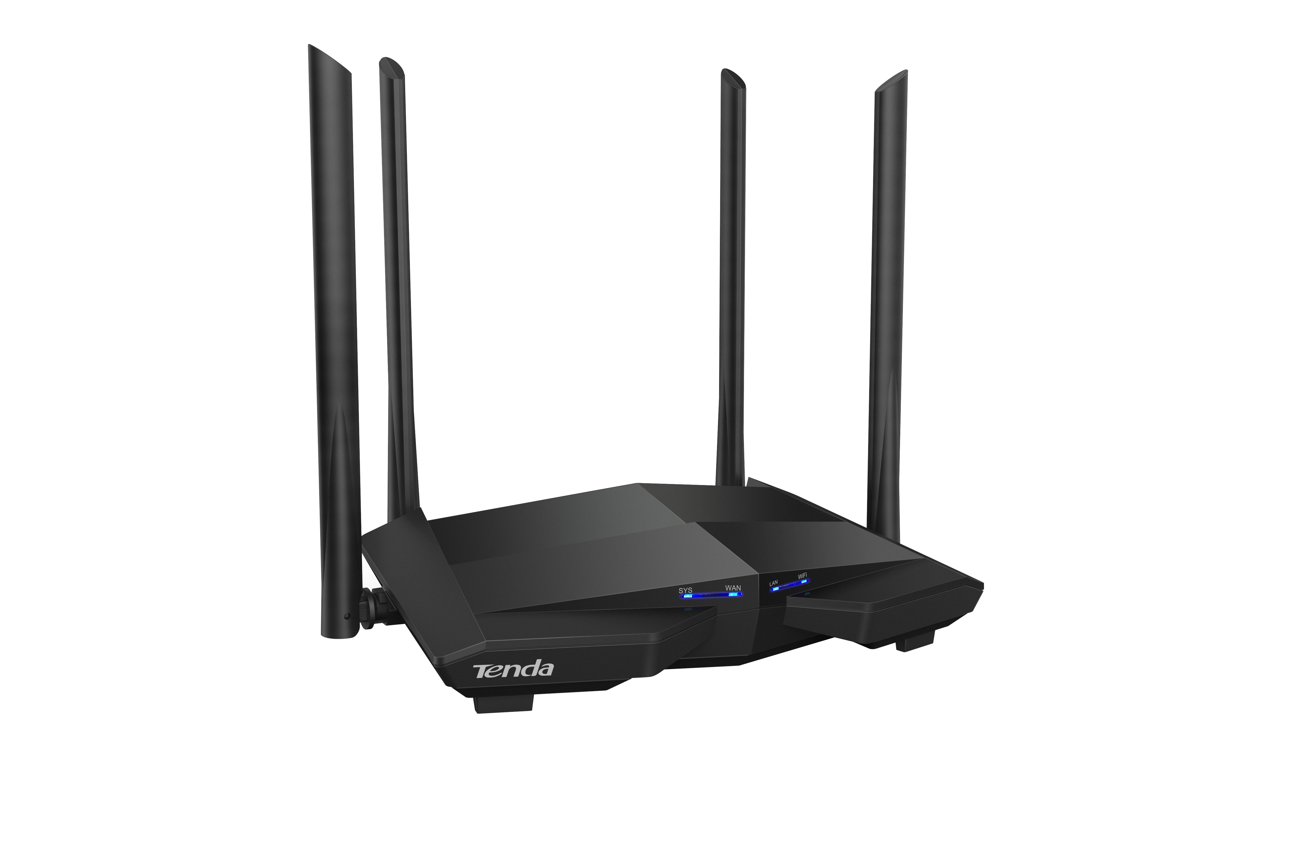 Bộ phát wifi không dây tốc độ cao 1200 Mbps 4 râu Wireless Router AC10 Tenda hàng chính hãng