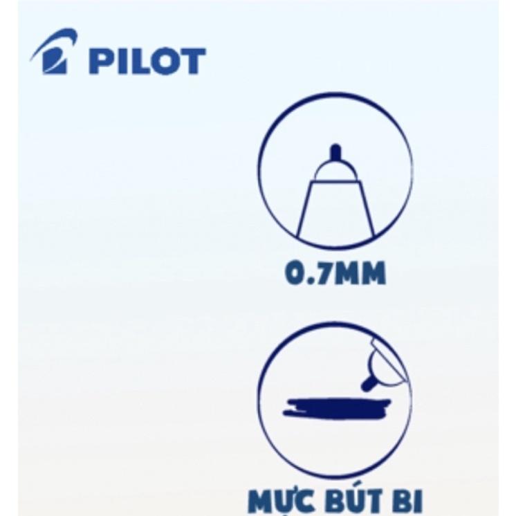 Bút bi ký Pilot BP-MR2-M-LZD-L mực xanh tip 1.0mm chính hãng cao cấp dành cho doanh nhân