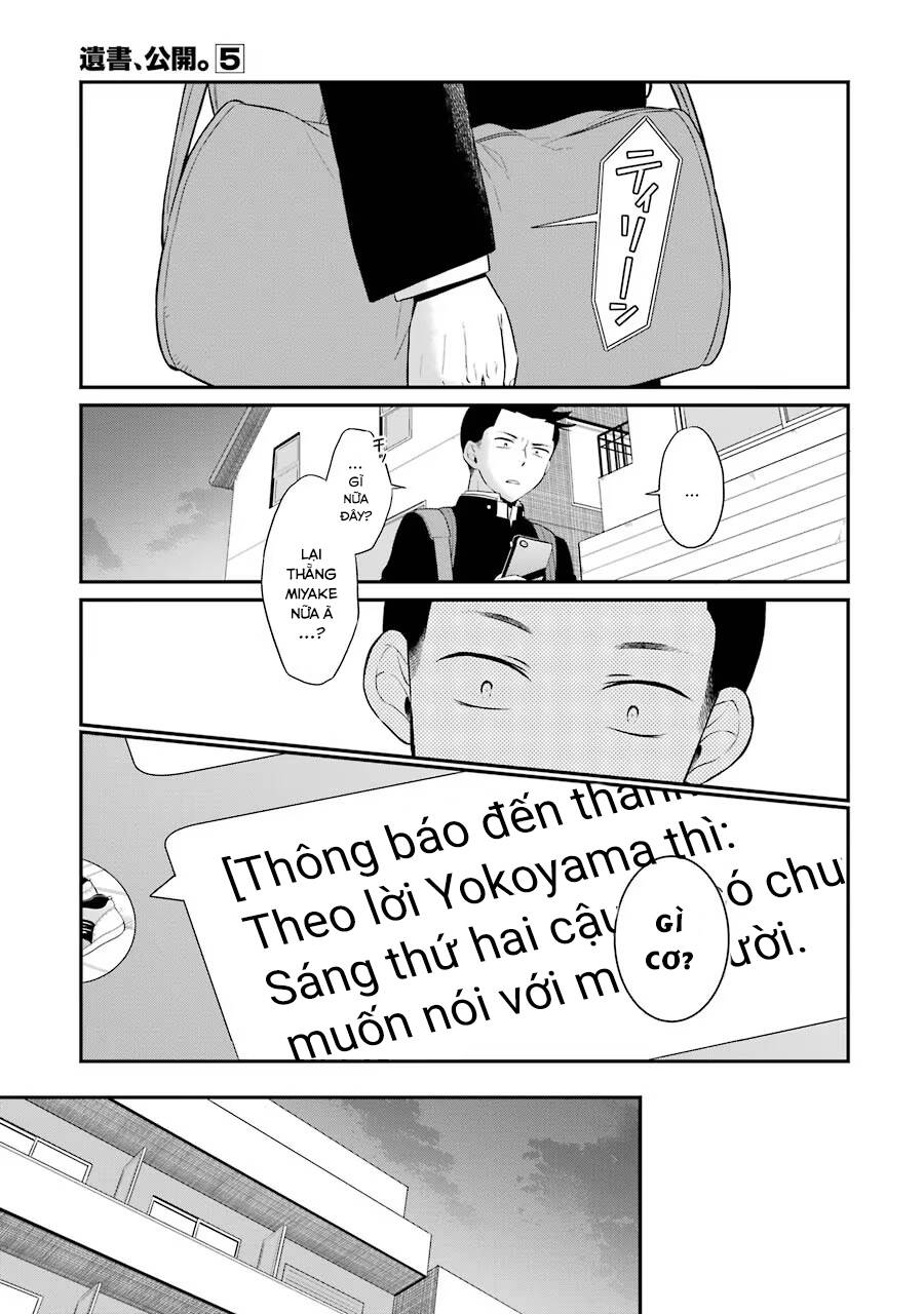 di thư trên bàn chapter 25 34