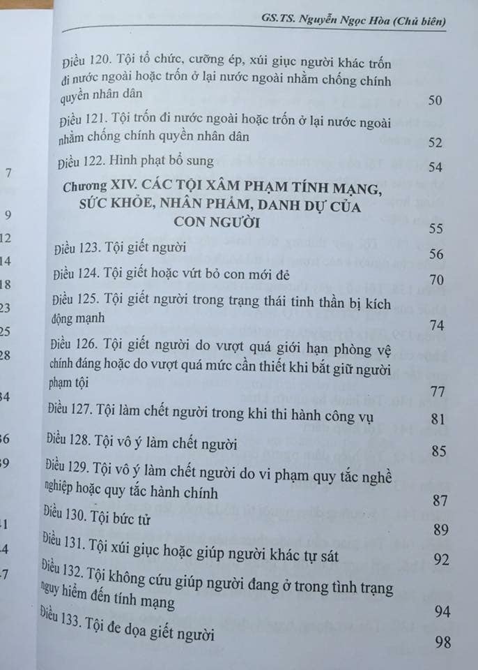 Combo: Bình luận khoa học bộ luật hình sự năm 2015 sửa đổi bổ sung năm 2017 phần tội phạm (quyển 1 và 2)