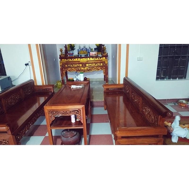 Trường kỉ gỗ hương đá 197cm