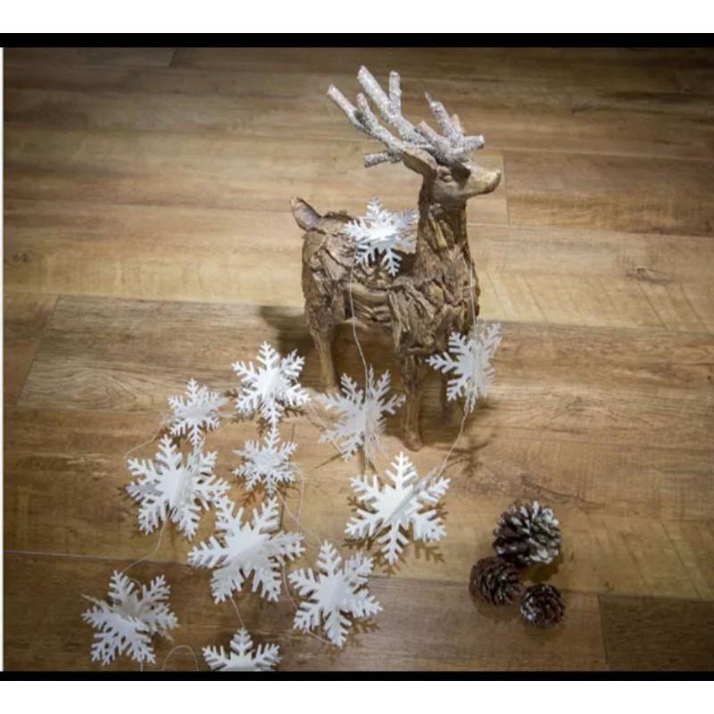 Dây hoa tuyết 3D trang trí giáng sinh, noel