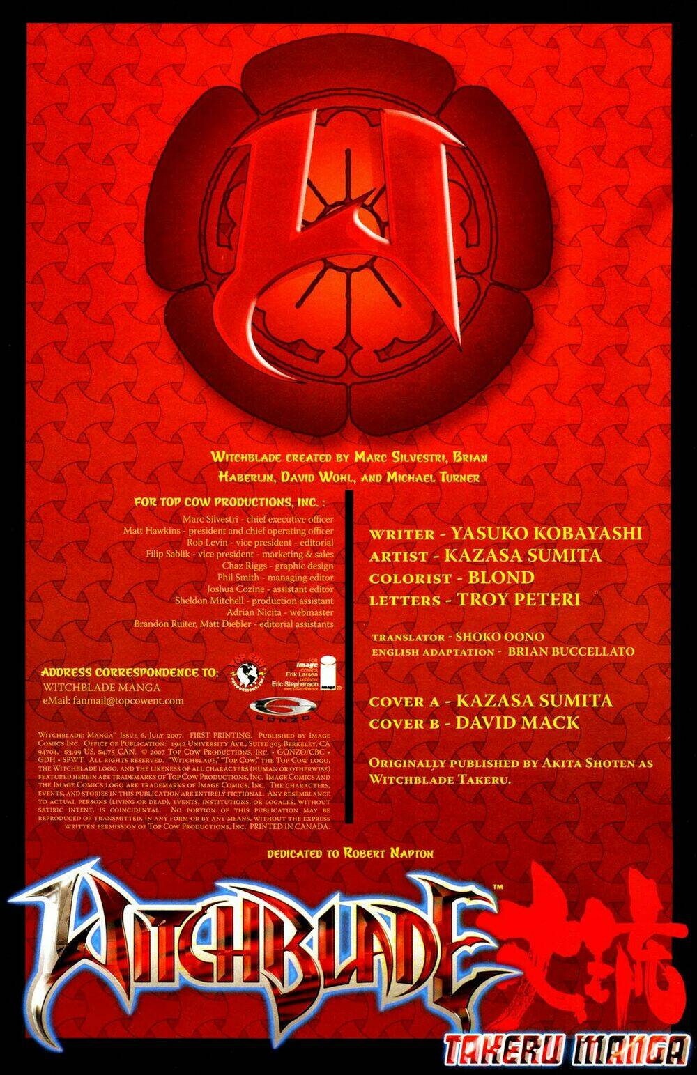 witchblade takeru chapter 6 2