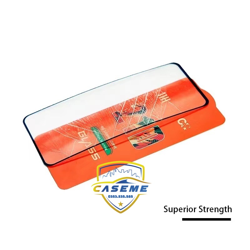 Kính cường lực full màn hình 21D dành cho Xiaomi Redmi 10C