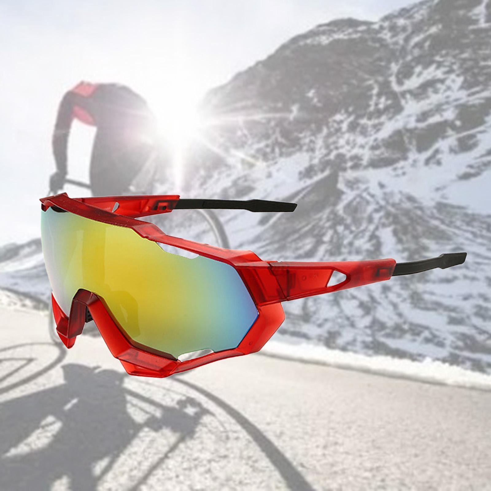 2x Men Polarized Cycling Sunglasses Bike Goggles Driving Golf Glasses