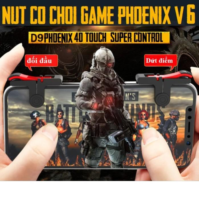 Nút bấm chơi game Pubg Hỗ Trợ Chơi Pubg Mobile, Ros Mobile D9/X10/R11/K8/CH2/Taurus MK1/Blue SharK