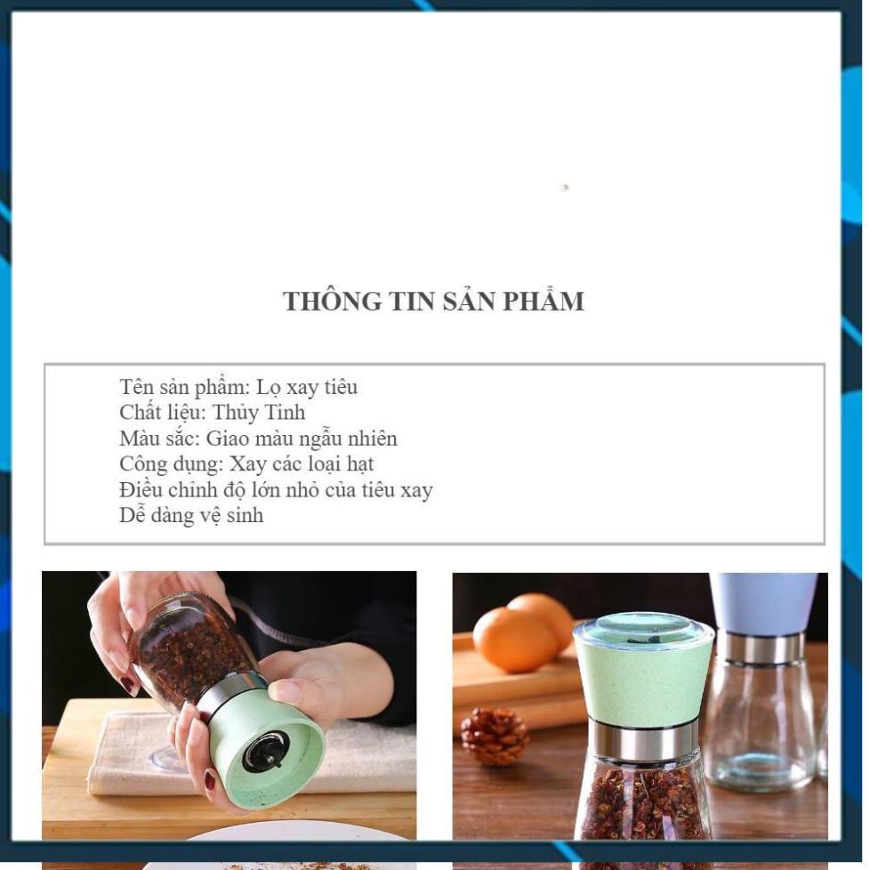 Lọ xay tiêu thuỷ tinh