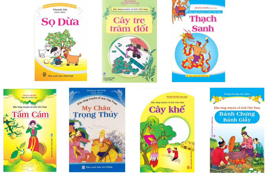 Sách - Combo 7 cuốn Kho tàng truyện cổ tích Việt Nam - ndbooks