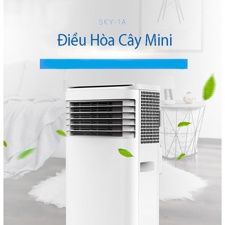 Điều hòa cây di động làm lạnh có điều khiển từ xa - máy điều hòa có chức năng hút ẩm như điều hòa treo tường