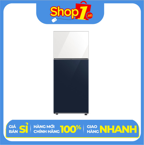 Tủ lạnh Samsung Inverter 305 lít Bespoke RT31CB56248ASV - Hàng chính hãng - Chỉ giao Hà Nội