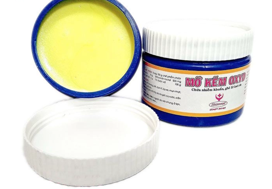 Mỡ Kẽm Oxyd bôi vết thương, ghẻ, ngứa, Nhiễm Khuẩn thú cưng