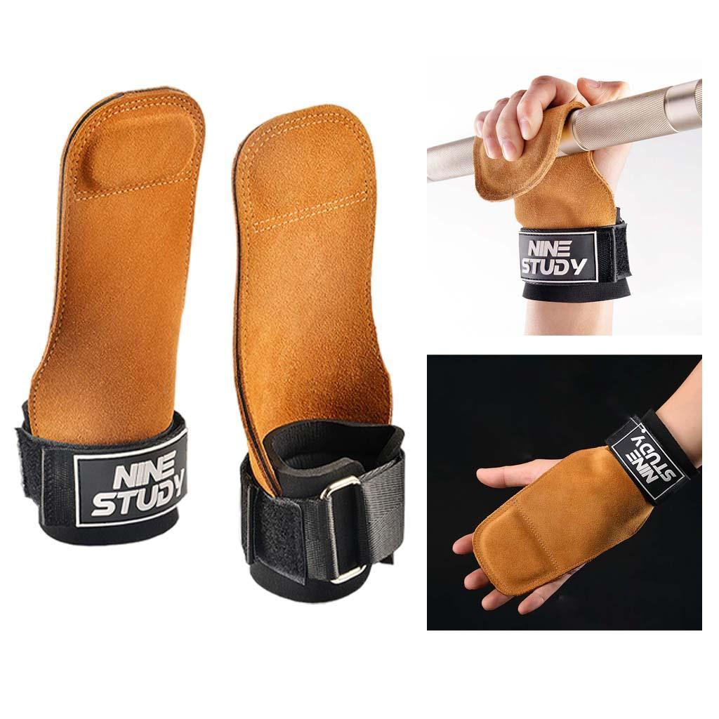 Weight Lifting Wrist Straps Wrist Support Palm Protection for Pull up Fitness Shrugs