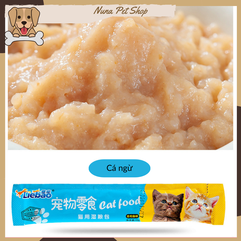 Combo 10 chiếc súp thưởng cho mèo giá rẻ Pet Snacks, Ciao, Shizuka, Cat Food