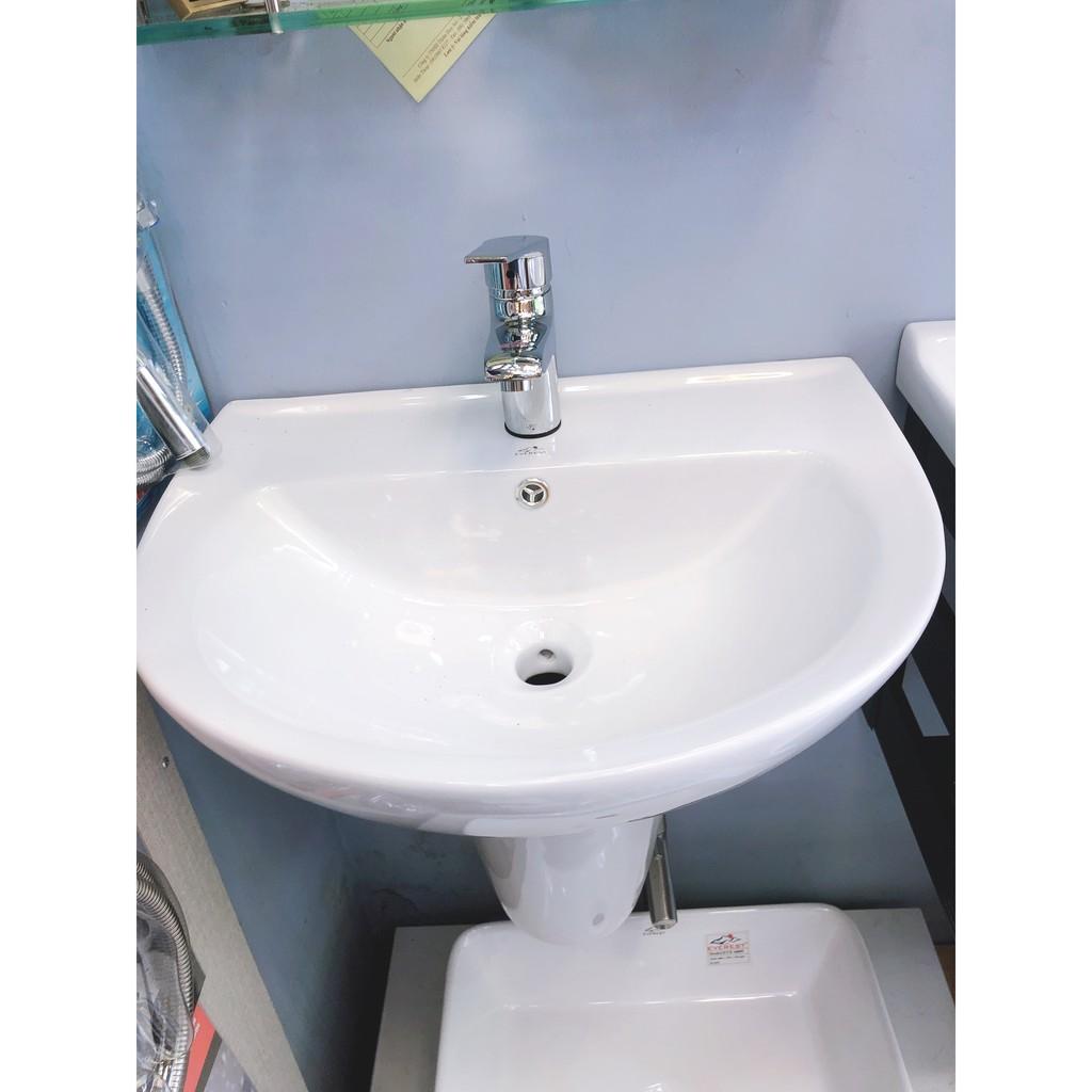 Lavabo treo tường công nghệ tráng men nano cao cấp