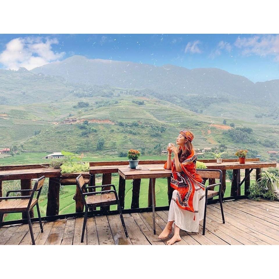 Khăn Choàng Boho Vintage Cao Cấp
