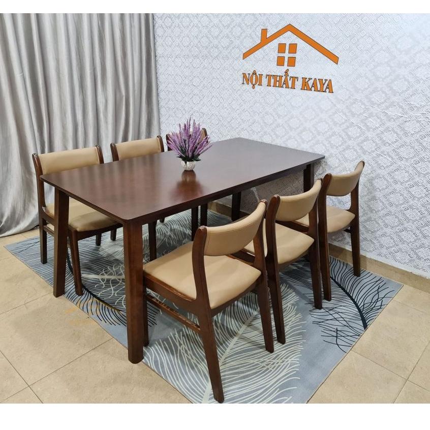 Bộ bàn 6 ghế Benla 1m6