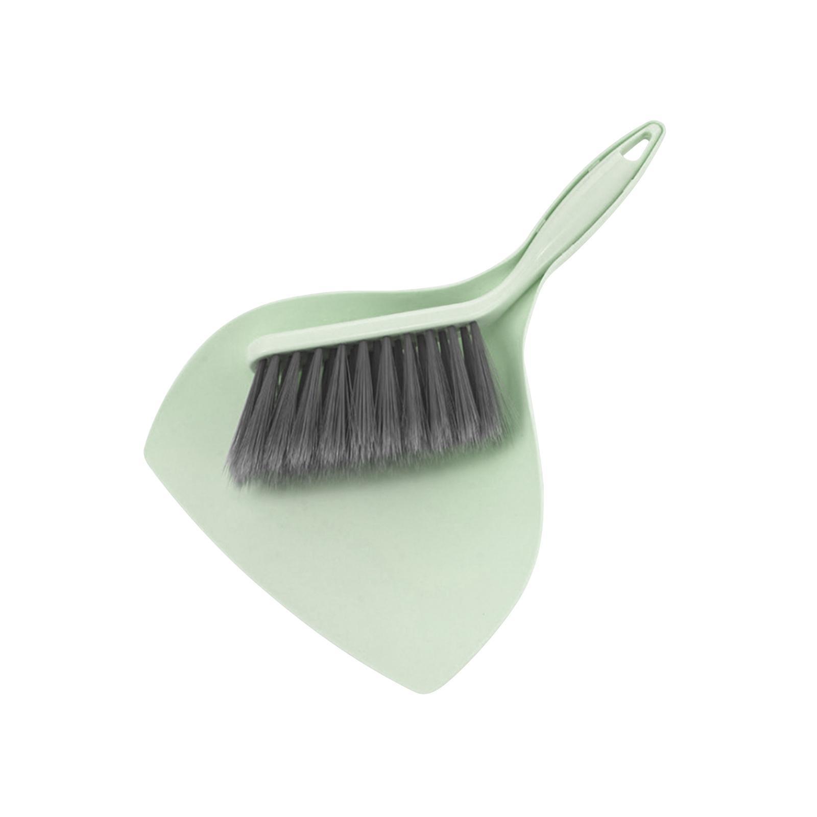 Mini Dustpan and Brush Set Hanging Hole Household for Cabinets