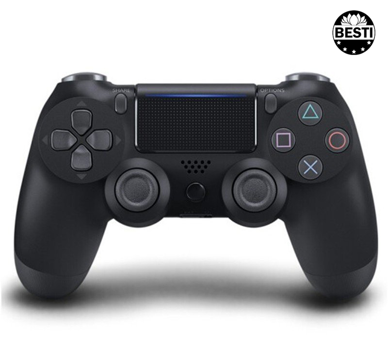 Gamepad Không Dây Bluetooth Ps/4 Black Besti BTY01 Cho Máy Tính - Điện Thoại - Máy Game Console Ps/4- Hàng Chính Hãng