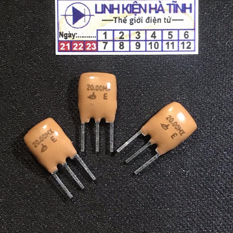 10 con thạch anh máy giặt Z20.0M 20.000MHZ 20M 20.0M 3 chân