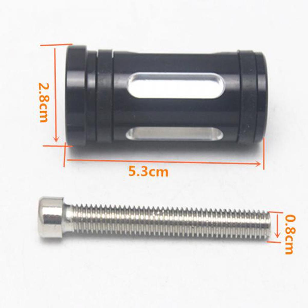 CNC Aluminum Shifter Peg for Harley Sportster XL883 1200 Softail Dyna Black
