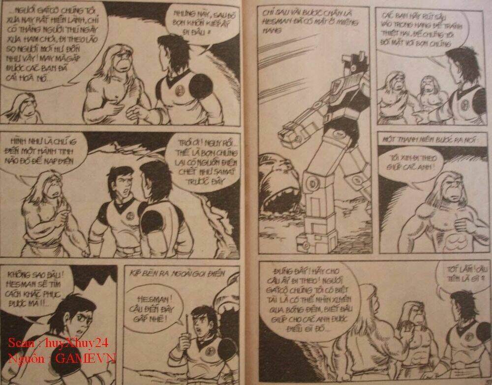 dũng sĩ hesman chapter 13 17