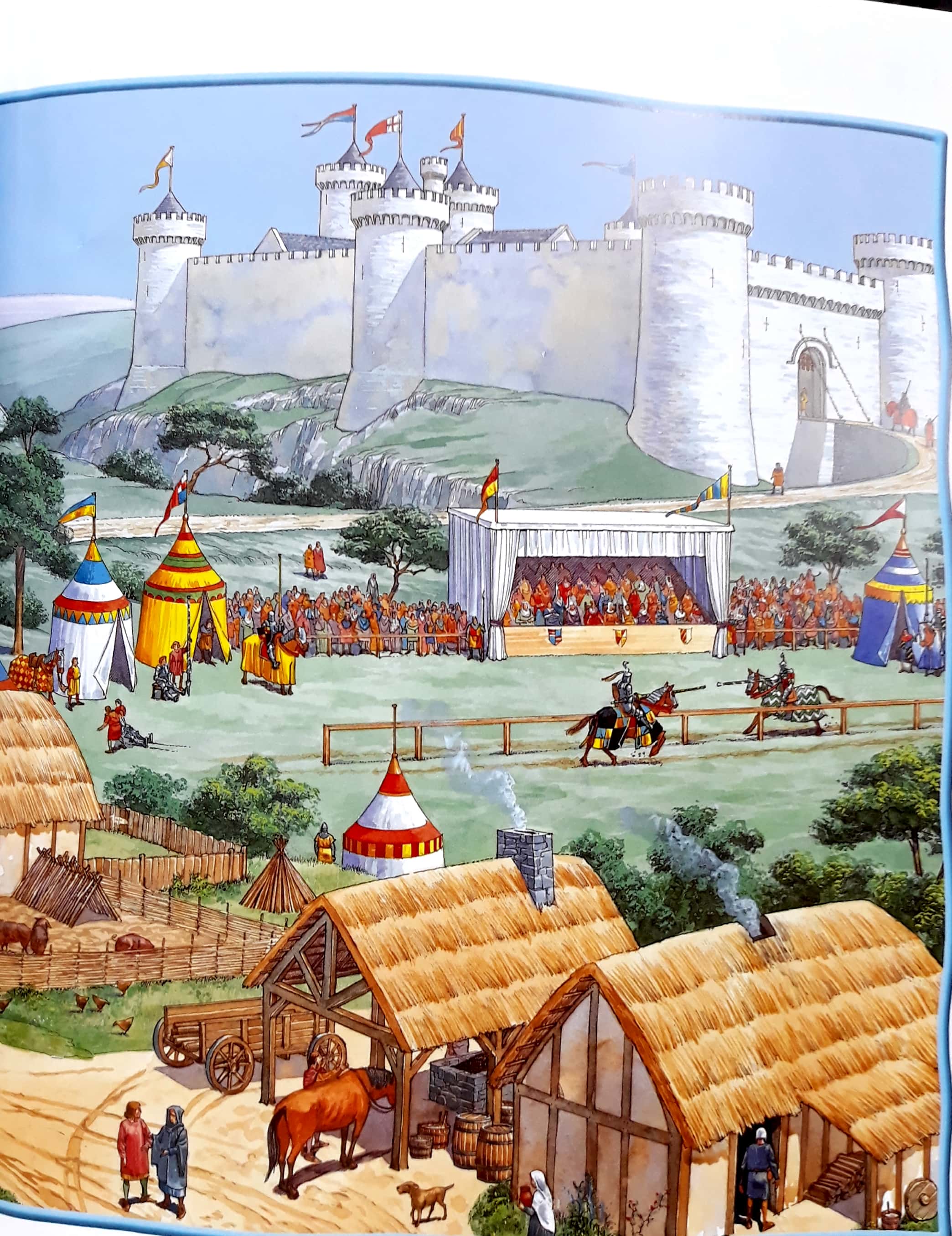 100 Facts Knights and Castles