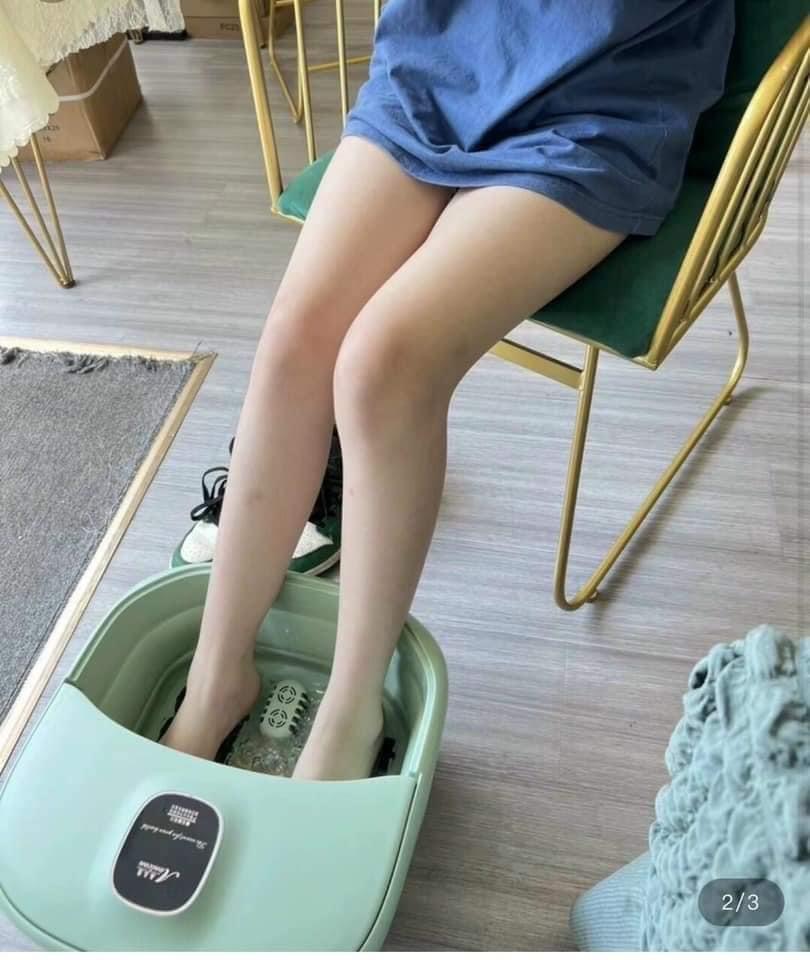 Chậu ngâm chân massage cắm điện