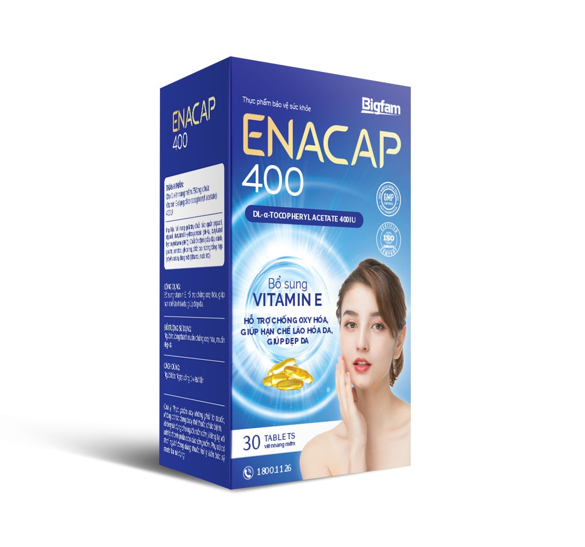 Bộ đôi níu giữ thanh xuân, hạn chế lão hóa cho da Vivaqueen Sâm Tố Nữ & Enacap400 Bigfam