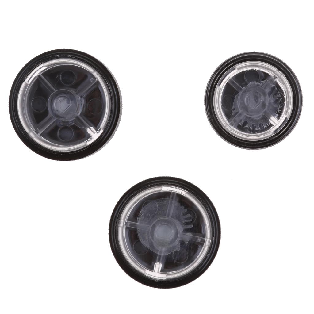 3 Piece Car Air Conditioner A/C Panel Switch Knobs for VW Polo 2002-2013