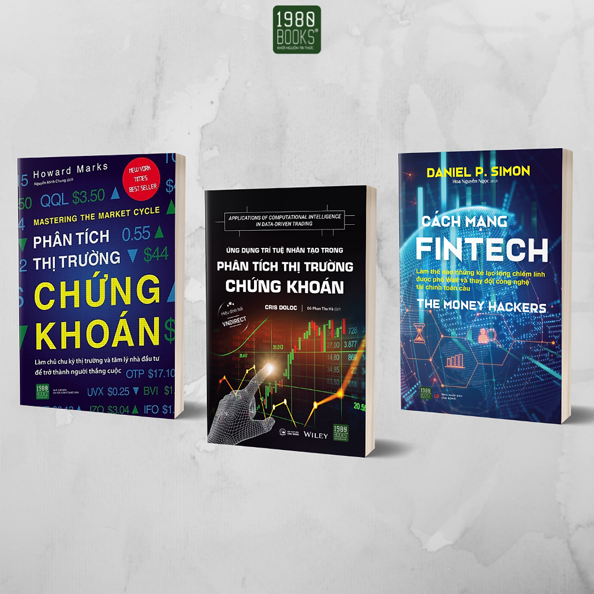 Combo Ứng dụng trí tuệ nhân tạo trong phân tích thị trường chứng khoán + Cách mạng Fintech + Phân tích thị trường chứng khoán - Bản Quyền