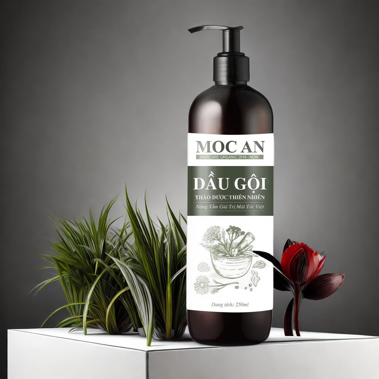 [GBK250] Dầu Gội Thảo Dược Bồ Kết [250ML] Mộc Ân Haircare