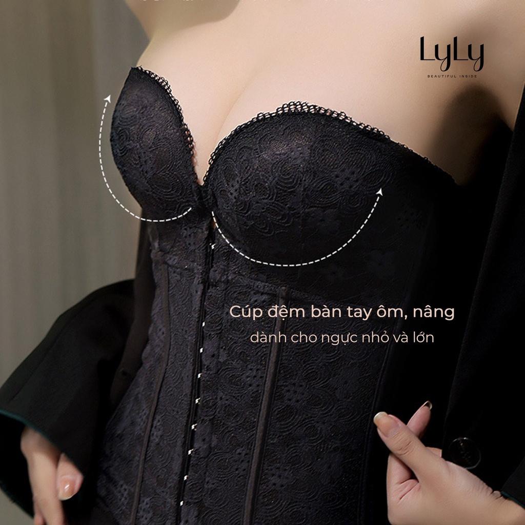 Áo Corset thiết kế Lyly AL209 áo lót định hình ngực quyến rũ cho thân hình thon gọn và tạo vòng 1 tròn đầy