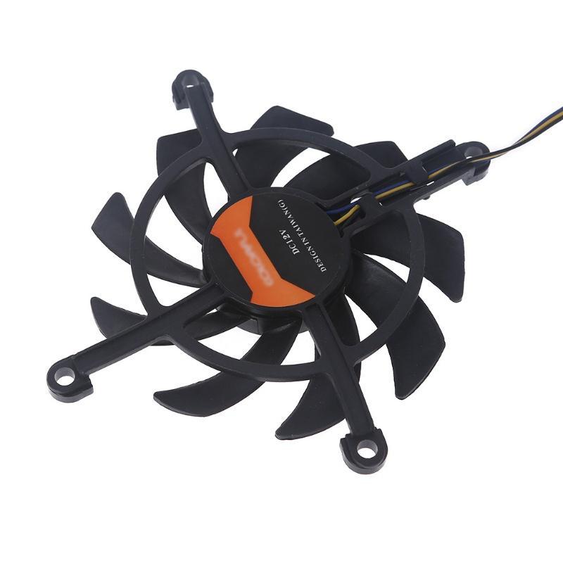 Set 2 Quạt Tản Nhiệt Đồ Họa VGA 4Pin 12V Dành Cho Ô Tô GTX 1660 SUPER GTX 2060