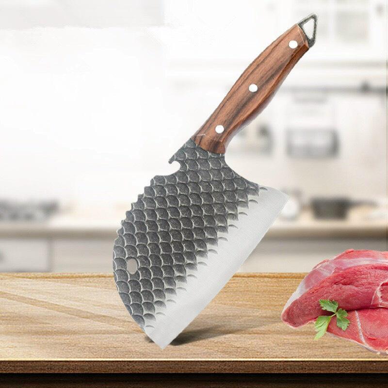 Dao nhà bếp gia dụng thương mại thép mangan dao chặt gà