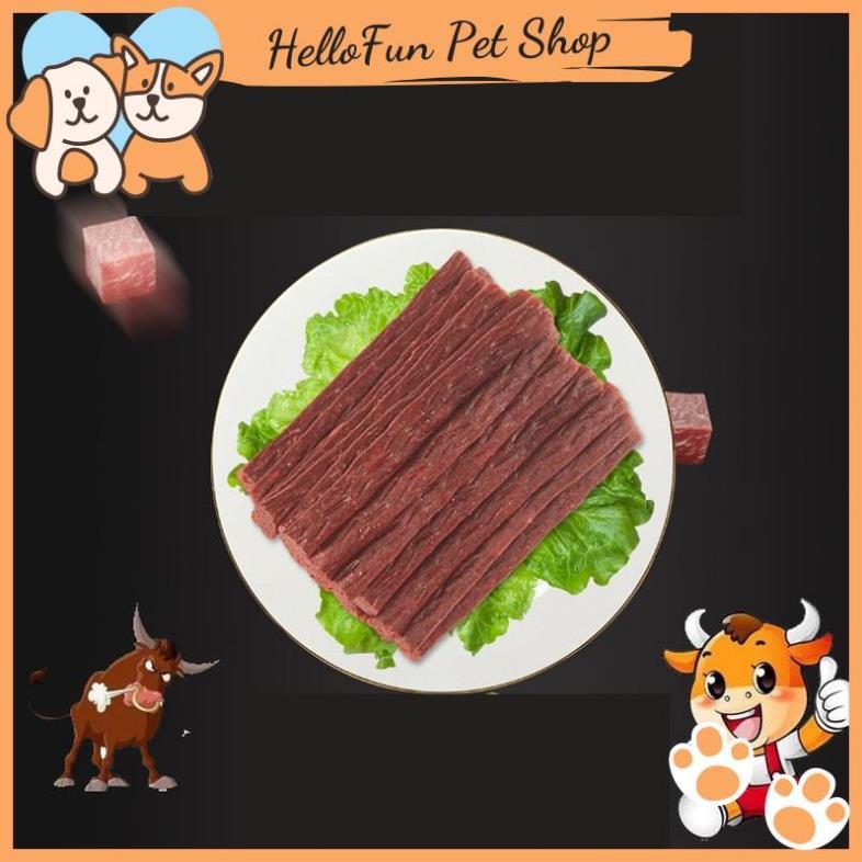 Bánh thưởng Masti cho thú cưng dạng dải thịt bò 500g