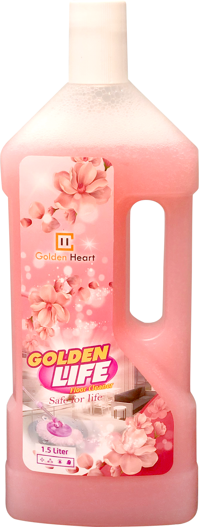 Nước lau sàn Golden Life 1.5L - Hương Hoa Ly