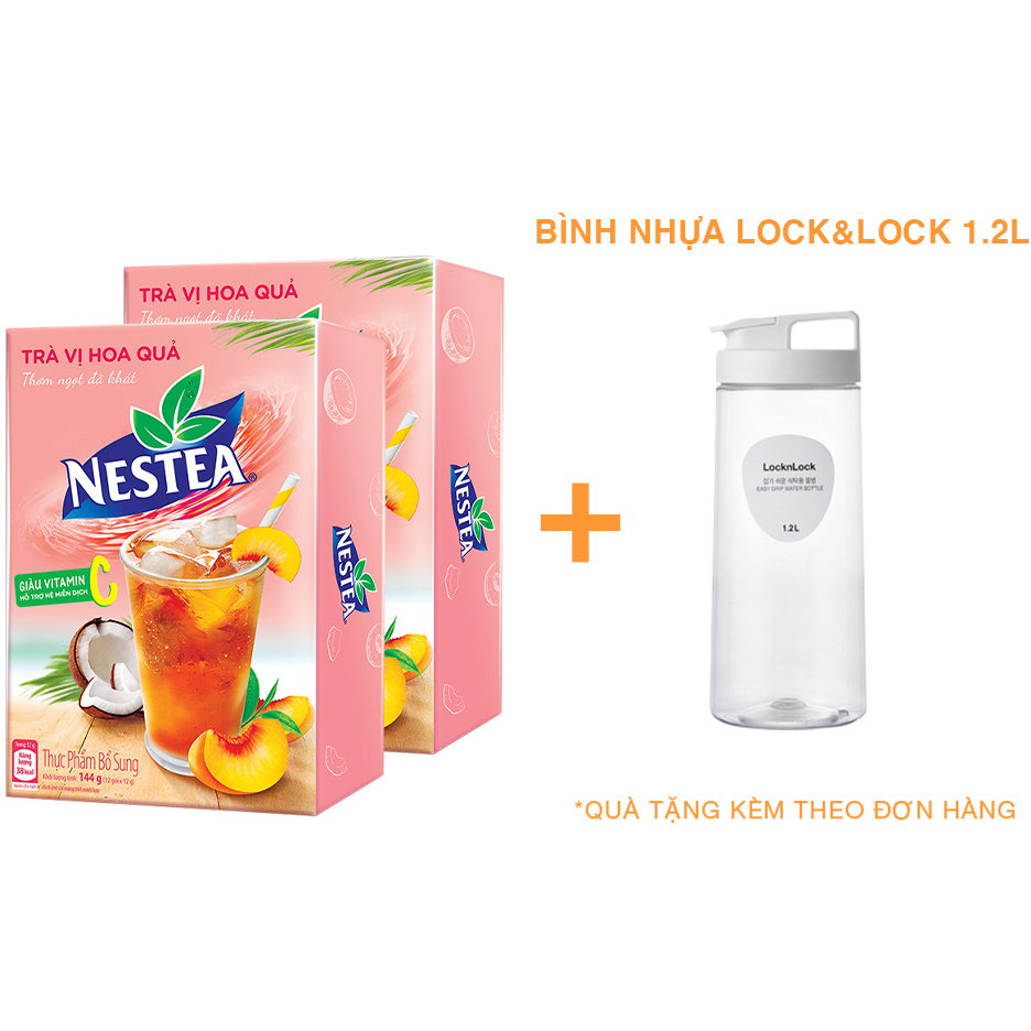 Combo 2 hộp trà Nestea vị hoa quả   Giao mẫu ngẫu nhiên