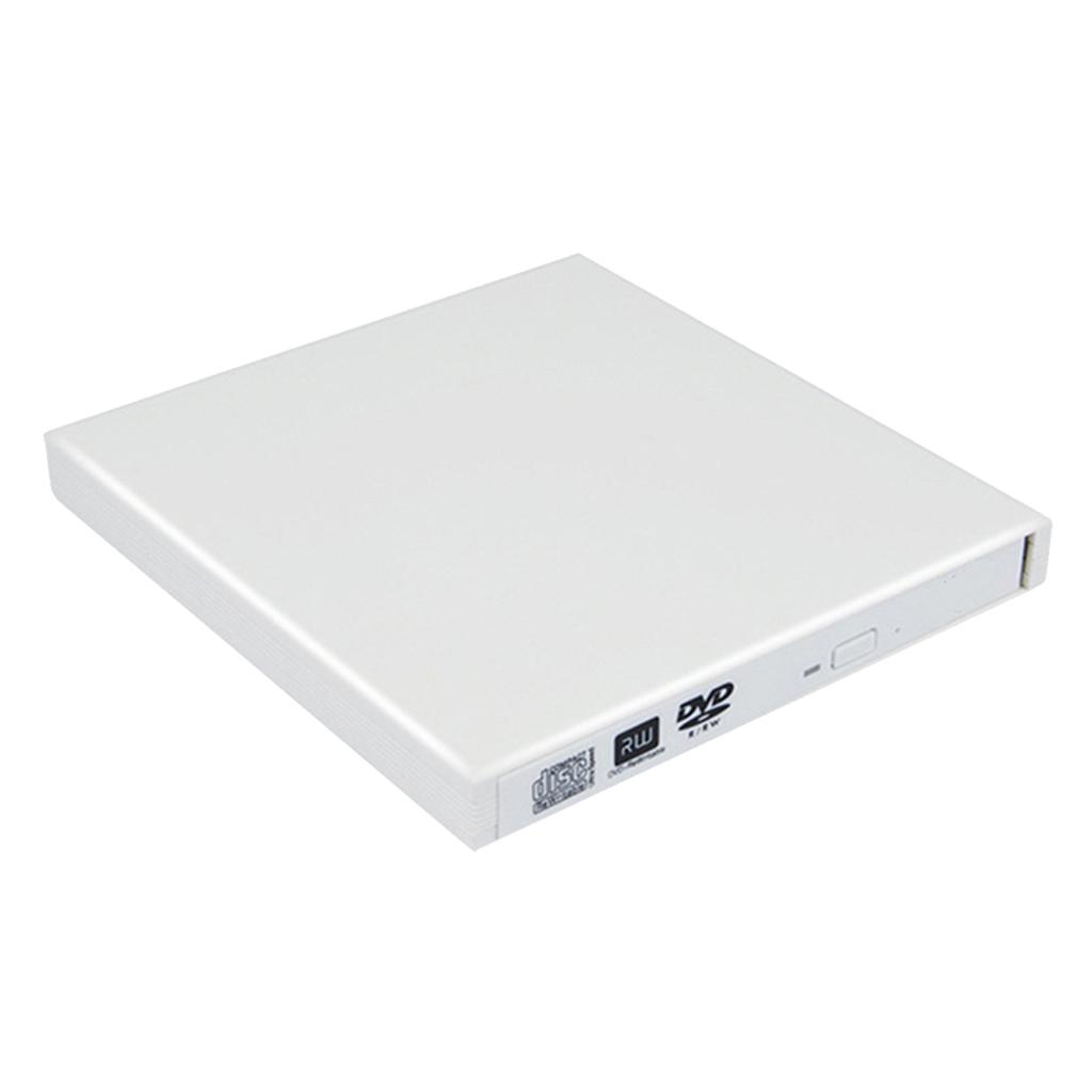Portable External USB 2.0 DVD RW CD Burner Drive Burner Reader Player for PC