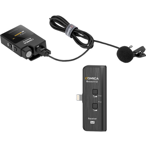Comica BoomX-D MI1 - Micro Không Dây Cổng Lightning Thu Âm Cho Các Thiết Bị iPhone, iPad, iPod - Hàng chính hãng
