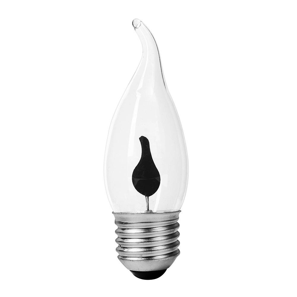 Bóng Đèn LED E14 E27 Tiết Kiệm Năng Lượng Tạo Hiệu Ứng Ngọn Lửa Trang Trí Tiệc Giáng Sinh Năm Mới