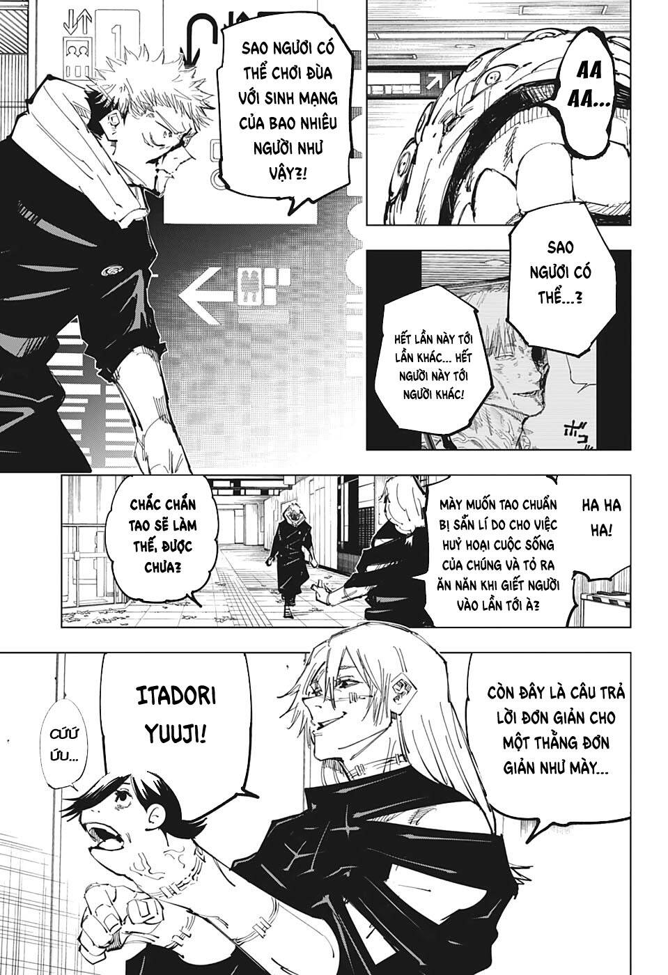 jujutsu kaisen - chú thuật hồi chiến chapter 121 11