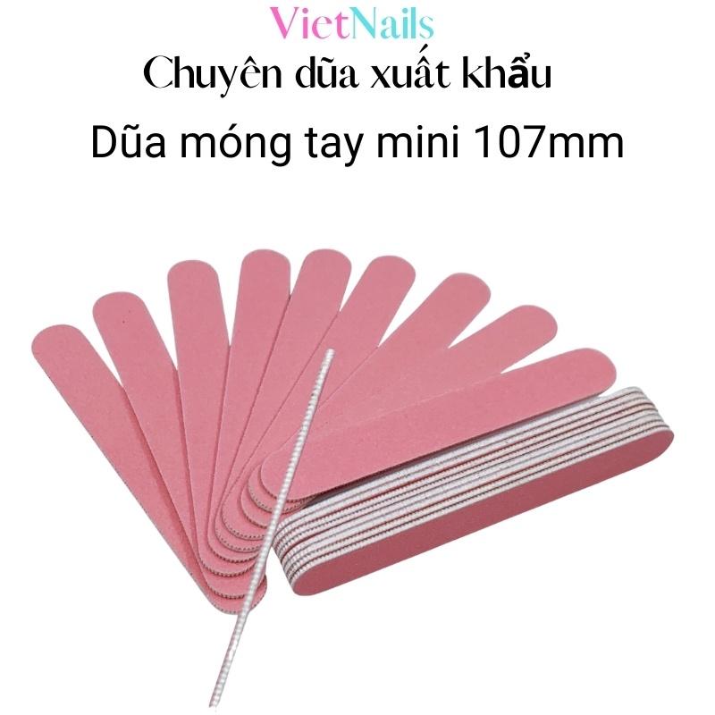 Combo 4 dũa móng tay và 4 phao cam chà mịn đầu móng cho trẻ em