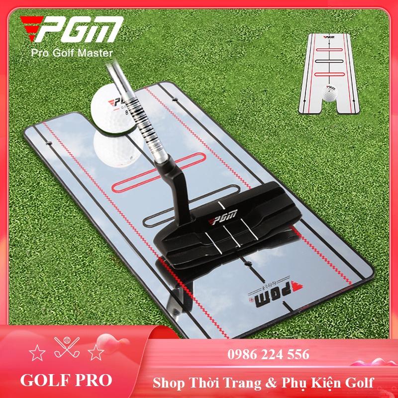 Gương Tập Putt PGM trong nhà ngoài trời dụng cụ hỗ trợ swing tiện lợi - Hàng Chính Hãng