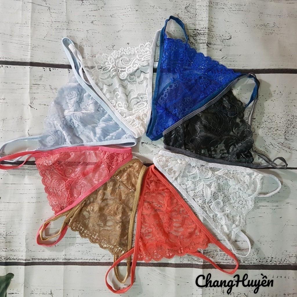 Quần lót lọt khe ren Sexy - giao màu ngẫu nhiên